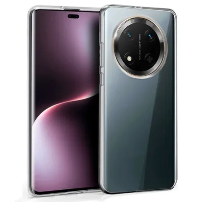 Coole Silikonhülle für Honor Magic 7 Lite (Transparent)
