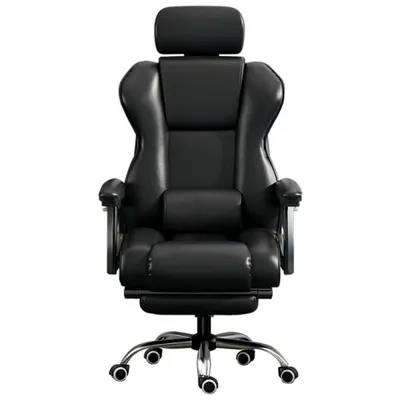 Bürostuhl COOL Board ergonomisch Kunstleder AIR Technologie Liegefunktion Schwarz