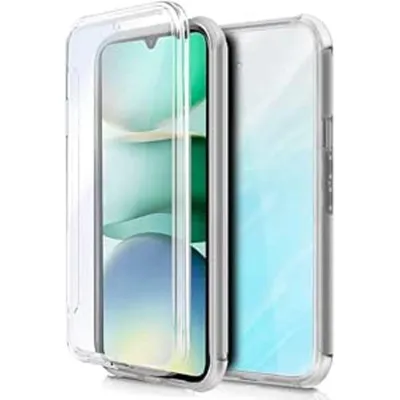 COOL 3D Silikon Handyhülle Transparent Xiaomi Redmi A5 Front & Rückseite