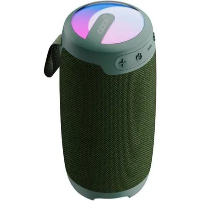Lautsprecher Cool Tragbar Bluetooth 10W wasserdicht grün Staubschutz