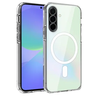 Coole Hülle für Samsung A366 Galaxy A36 5G, magnetisch, transparent