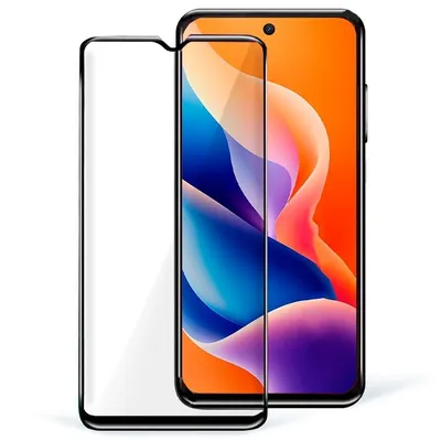 Cooler Displayschutz aus gehärtetem Glas für TCL 605 / 60 SE / 60 SE Nxtpaper 5G (FULL 3D)