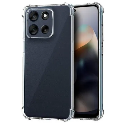 Schutzhülle AntiShock Motorola Moto G56 5G Eckenverstärkung Transparent