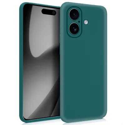 Coole Silikonhülle für iPhone 17 Grün