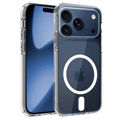 Handyhülle Cool iPhone 17 Pro Max Magnetisch Transparent Polycarbonat Magsafe kompatibel für iPhone 17 Pro Max