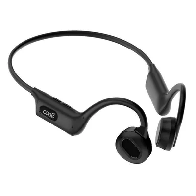 Cool Bone kabellose Bluetooth-Knochenleitungskopfhörer mit Mikrofon und Touch-Steuerung schwarz