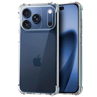 Handyhülle Cool Funda Max AntiShock Transparent TPU verstärkt für iPhone 17 Pro Max