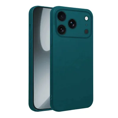 Coole Silikonhülle für iPhone 17 Pro (Grün)