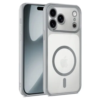 Coole Hülle für iPhone 17 Pro Magnetischer Silberrand