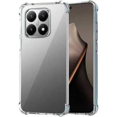 Hülle für Handy Cool Antishock Transparent Silikon Schutzhülle Transparent für Xiaomi 15T