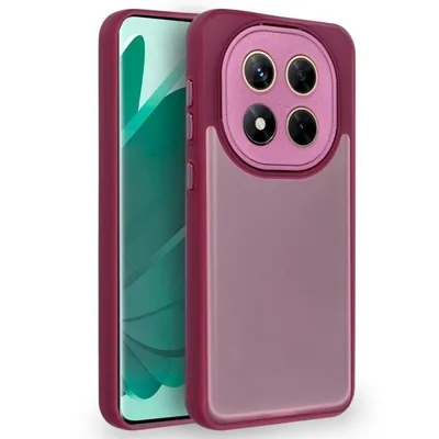 Handyhülle Cool Borde Mate Stoßfest TPU Violett Anti-Fingerprint für Redmi Note 14 Pro 5G, Note 14 Pro Plus 5G, POCO X7