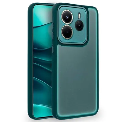 Funda für Handy Cool Borde Mate Schutzhülle TPU Grün Antikratz Anti-Fingerprint für Xiaomi REDMI Note 14 5G
