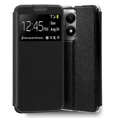 Funda für Handy Cool Flip Cover Flip Polipiel Schwarz mit TPU für Xiaomi 15T
