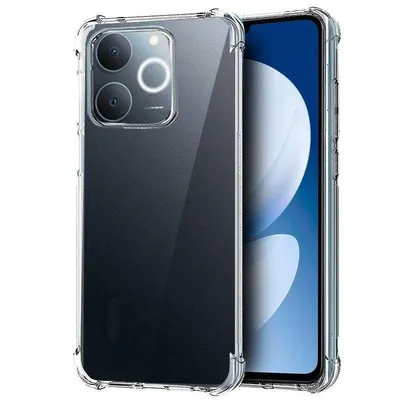 Handyhülle Cool AntiShock Transparent TPU Stoßfest für Realme Note 70T