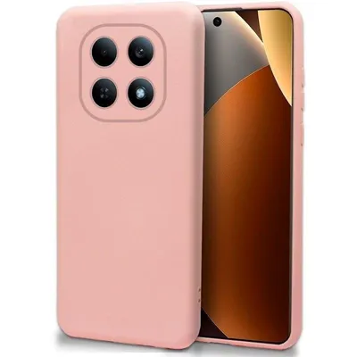 Handyhülle Cool Silikon Flexibel Rosa Vollschutz für Xiaomi Redmi Note 15 Pro 5G