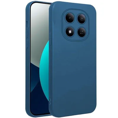 Funda für Handy Cool Silikon Gel Blau Flexibel für Xiaomi Redmi Note 15 Pro