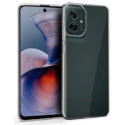 Funda für Handy Cool Silikon Transparent Flexibel für Motorola Moto G55 5G