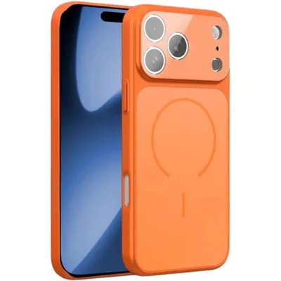 Funda für Handy Cool Carcasa COOL Magnetisch Kunststoff Orange Stoßfest für iPhone 17 Pro Max