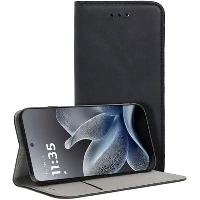 Funda fur Handy Cool Flip Cover Buchhulle Kunstleder Schwarz 360 Grad fur Motorola Edge 70