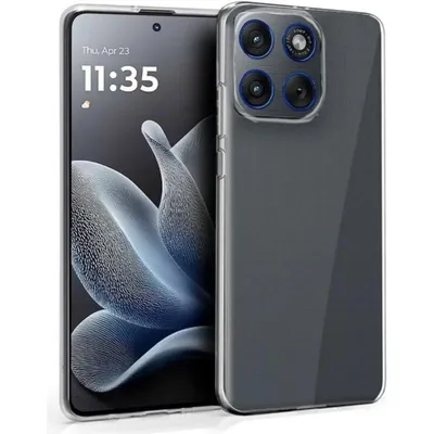 Funda für Handy Cool Silicona Transparent Stoßfest Flexibel für Motorola Edge 70