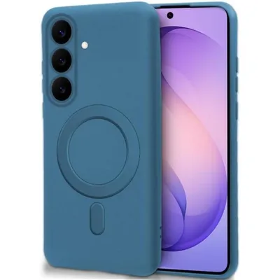 Funda für Handy Cool Carcasa Magnetisch Silikon Blau Flexibel Robust für Samsung S942 Galaxy S26