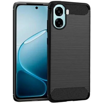 Funda für Handy Cool Carcasa COOL Carbon Silikon Schwarz Flexibel für Oppo A6x A6x 5G
