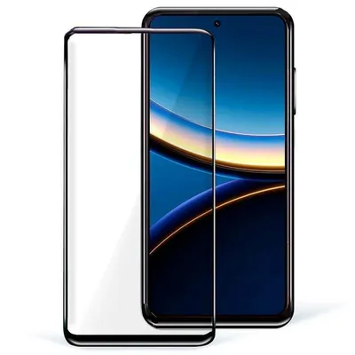 Display-Schutz aus gehärtetem Glas COOL für Xiaomi Poco F7 Pro 5G FULL 3D