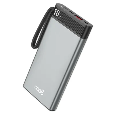 Cool Battery Powerbank 10.000 mAh 3A / 20W PD Silber