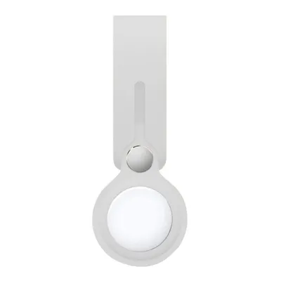 Cool Loop Silikon Schlüsselanhänger Weiß Kompatibel mit AirTag
