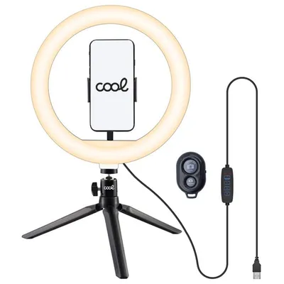 Cooler LED-Tisch-Lichtring + Bluetooth-Fernbedienung
