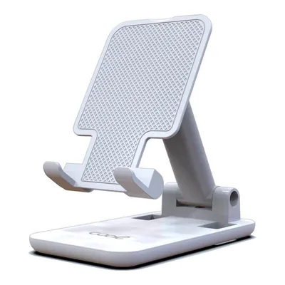 Cooler universeller Desktop-Ständer für Smartphone, Weiß
