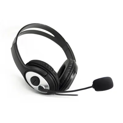 CoolBox CoolChat 3.5 Kopfhörer mit Mikrofon Schwarz/Silber