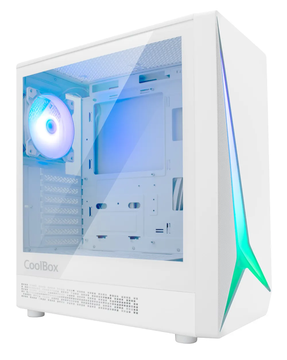Gehäuse Gaming Coolbox GA450 Star Light ARGB Gehärtetes Glas