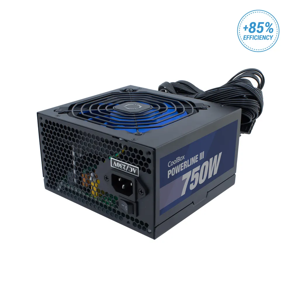 Coolbox Powerline 3 750 Netzteil 750 W Effizienz 85 %