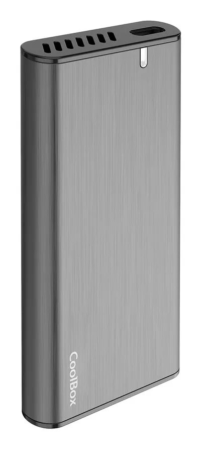 Externe Box CoolBox miniChase NS31 M.2 Aluminium Grau USB-C 3.2 Gen2