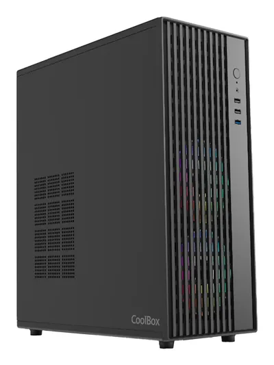 Gehäuse ATX Coolbox A850 USB-C 3.2 Gen1 Schwarz