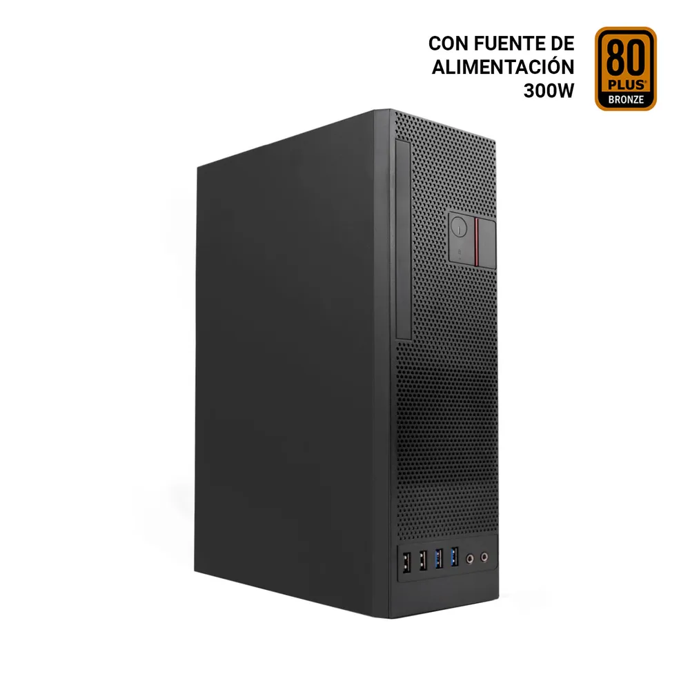CoolBox T-360 Slim USB 3.0 Schwarz + 300W Netzteil