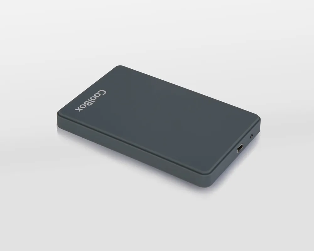 CoolBox SlimColor 2543 USB 3.0 Festplattengehäuse schwarz