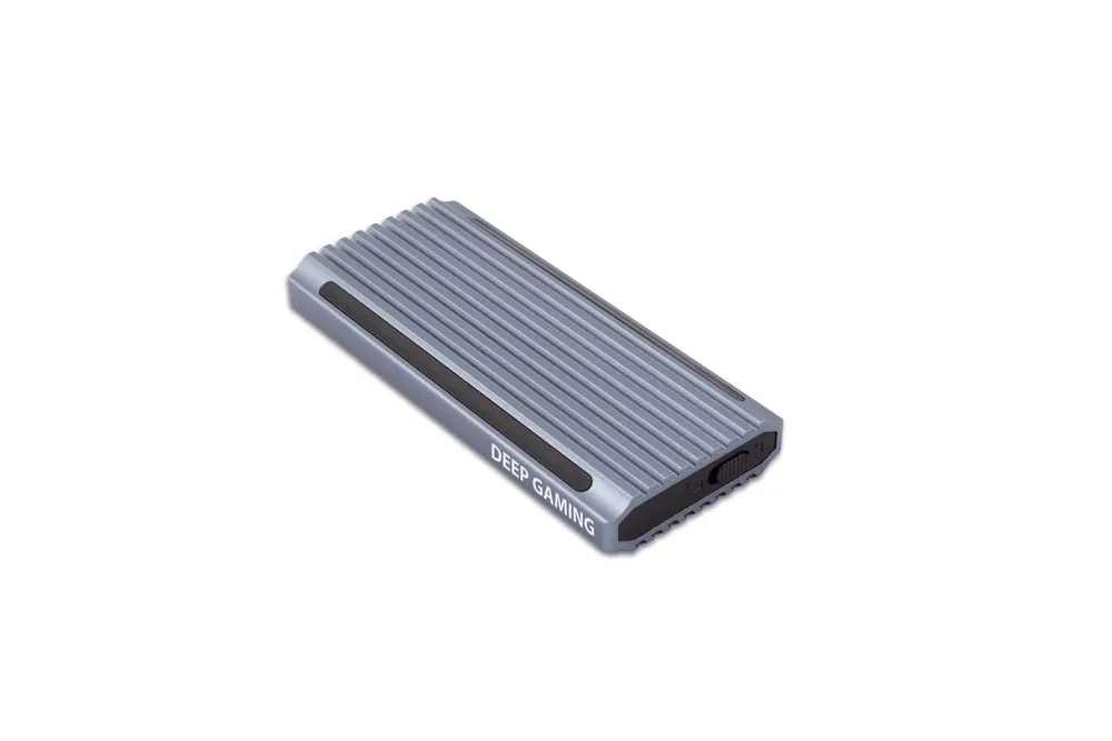Caja PC CoolBox DG-MCM-NVME1 M.2 Aluminium Silber RGB Gaming USB 10 Gbit/s