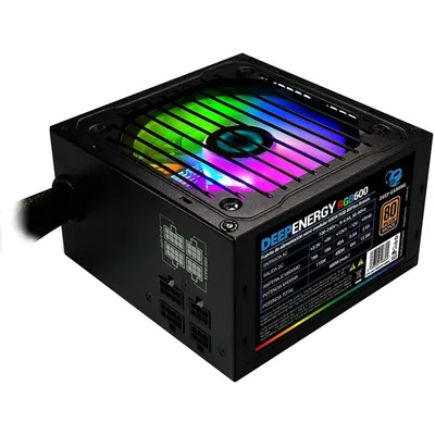 CoolBox DeepEnergy 600W 80 Plus Bronze Halbmodular