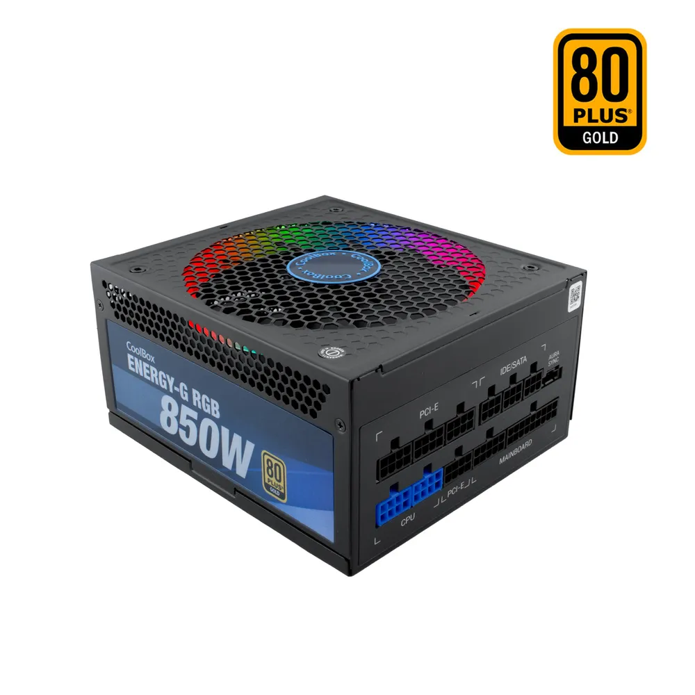 CoolBox Deep Gaming Energy-G 850W 80 Plus Gold Modular