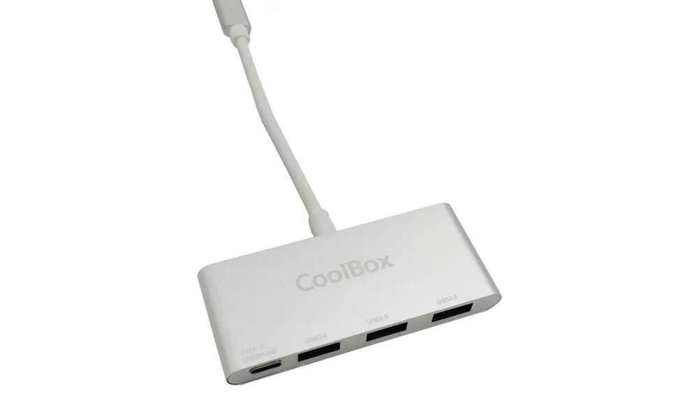 CoolBox USB-C HUB auf 1x USB-C und 3x USB 3.0