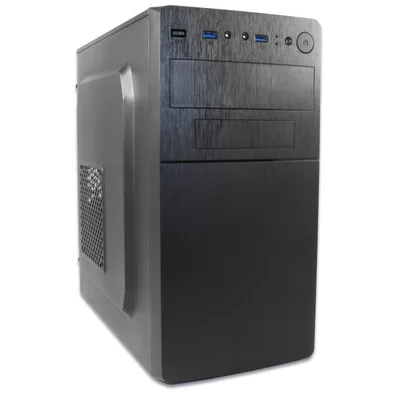 CoolBox MPC-28 MATX USB 3.0 Schwarz + 500W Netzteil