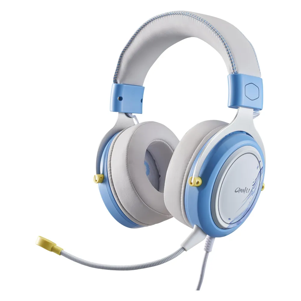 Cooler Master Casque Gamer filaire CH331 Street Fighter 6 (Blanc/Bleu)