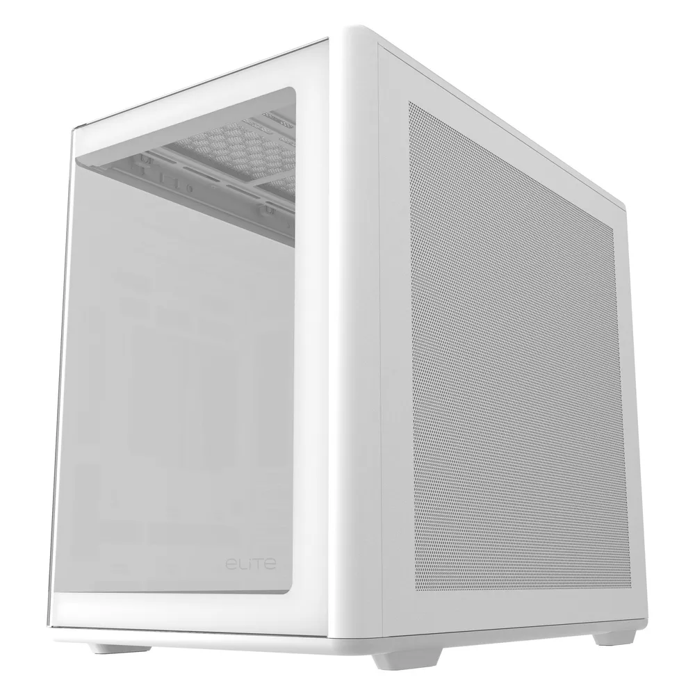 PC-Gehäuse Cooler Master Elite 600 E600-WGNN-S01 ATX Weiß Glas USB-C