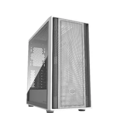 PC-Gehäuse Cooler Master MasterBox 600 White Lite Midi Tower Weiß