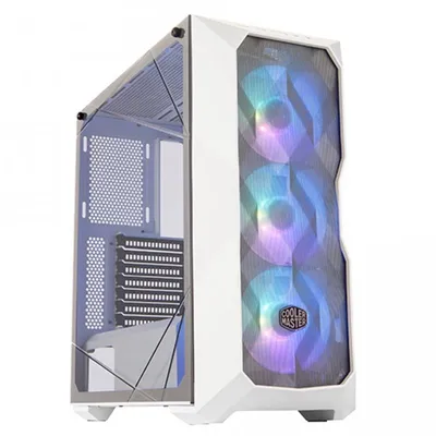 Cooler Master MasterBox TD500 ARGB Weiß USB 3.0 mit Fenster