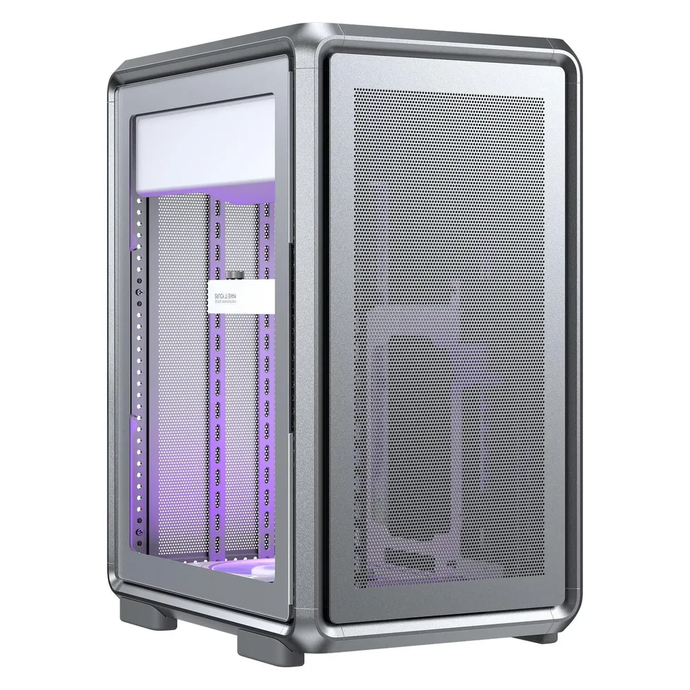 PC-Gehäuse Cooler Master MasterFrame 400 Mesh Aluminium Gehärtetes Glas