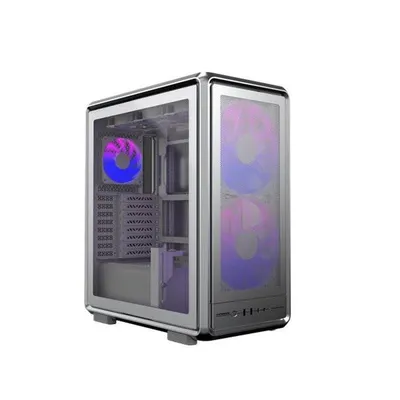 PC-Gehäuse Cooler Master MF500M-SHNN-S01 Midi Tower RGB Mesh Glas Schwarz