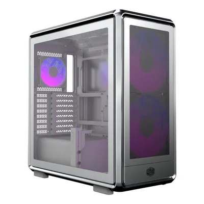 PC-Gehäuse Cooler Master MasterFrame 600 Mesh Silber RGB Glas ATX EATX